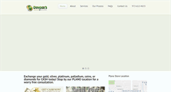 Desktop Screenshot of dingersgoldandsilver.com